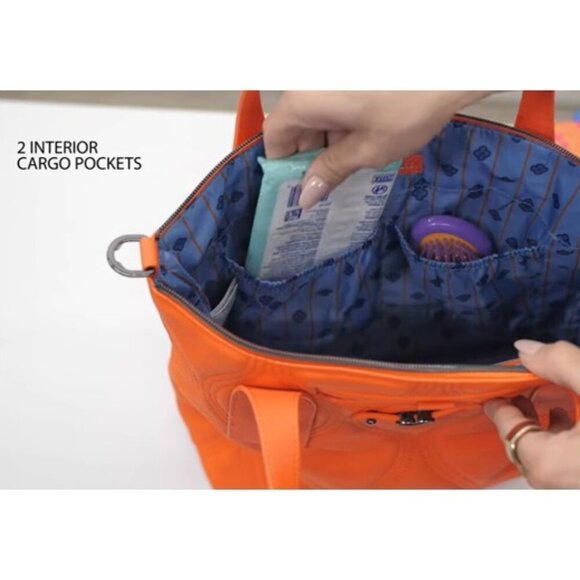 LUG Alto Matte Luxe VL (Vegan Lthr) Tote/Crossbody/Shoulder Bag/Satchel -Indigo - Picture 13 of 15